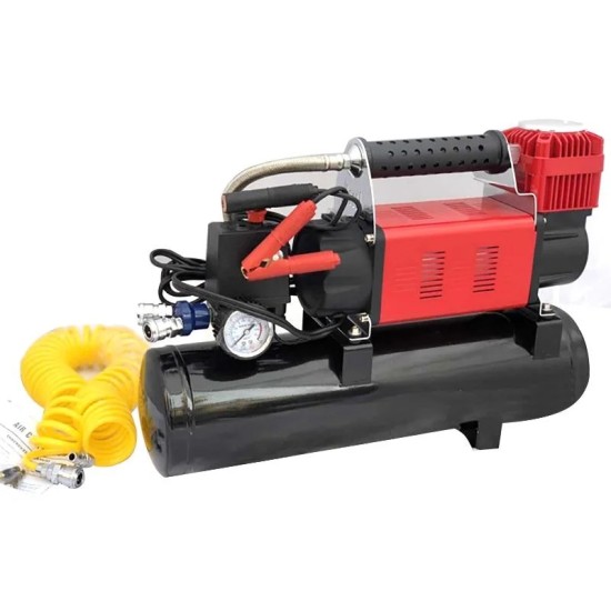 UNI-102-15BR Compresor auto pentru off-road Heavy Duty cu butelie 8 Litri