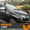 Snorkel Ford Ranger anii 2011 + PX1 PX2 MK2 3.2L 2.2L P4AT P5A montaj partea dreapta