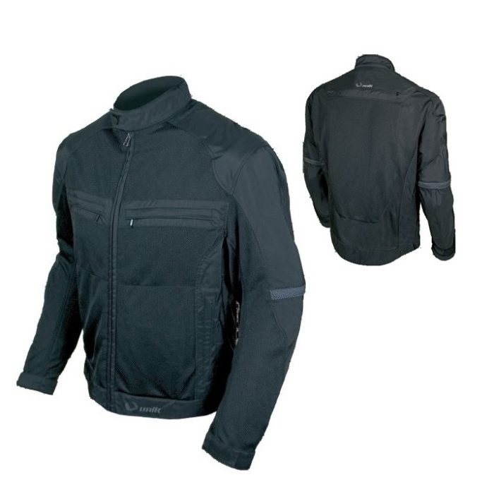 Geaca (jacheta) motociclete barbati Unik Racing model VZ-04 culoare: negru