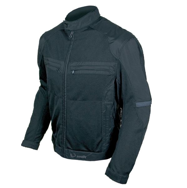 Geaca (jacheta) motociclete barbati Unik Racing model VZ-04 culoare: negru