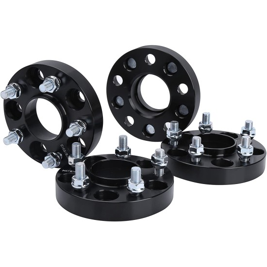 WS-02-LU-002 Flanse distantiere Suzuki 38mm 5x139,7 M12 CB108,1 cu inel de centare culoare negru