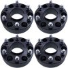 WS-05-LU-004 Flanse distantiere Toyota 30mm 6x139,7 M12x1,5 CB110 cu inel de centare culoare negru