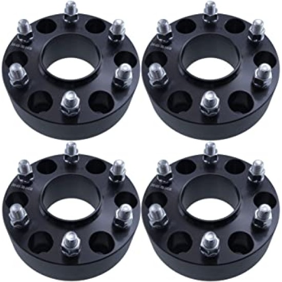 WS-05-LU-004 Flanse distantiere Toyota 30mm 6x139,7 M12x1,5 CB110 cu inel de centare culoare negru