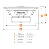 55W RMS 55W RMS
