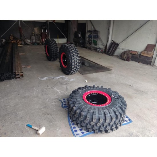 Jante din tabla offroad cu BEADLOCK 16x8J 6x139.7 ET-35 CB110 compatibile cu NISSAN PATROL,NISSAN NAVARA ,MITSUBISHI PAJERO,MITSUBISHI L200 si TOYOTA LANDCRUISER