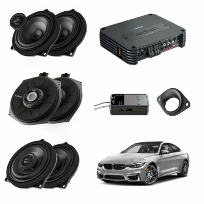 Pachet sistem audio Plug&Play Audison dedicat BMW K4E X4E + Amplificator SR 4.300 520W + Conectica dedicata Audison Prima Pachet sistem audio Plug&Play Audison dedicat BMW K4E X4E + Amplificator SR 4.300 520W + Conectica dedicata Audison Prima