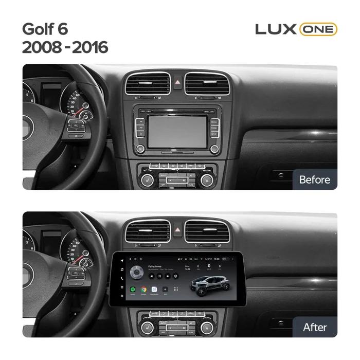 Navigatie Auto Teyes Lux One Volkswagen Jetta 6 2011-2018 6+128GB 12.3" IPS Octa-core 2Ghz, Android 4G Bluetooth 5.1 DSP