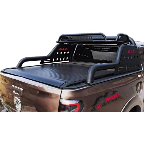 Rollbar universal cu portbagaj incorporat pentru Nissan Navara,Toyota Land Cruiser,Toyota Hilux , Ford Ranger,Isuzu D-Max
