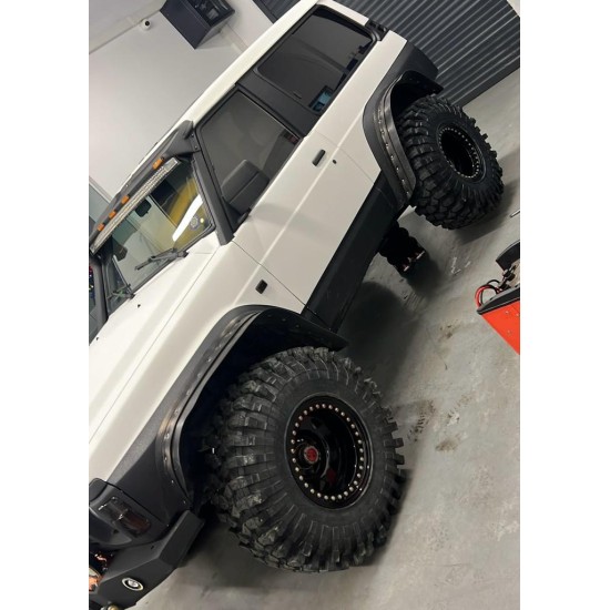 Jante din tabla offroad cu BEADLOCK Negru 15x10J 6x139.7 ET-50 CB110 compatibile cu Nissan ,Opel,Toyota,Mitsubischi si Ford