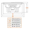 40W RMS 40W RMS