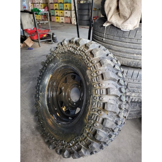 Jante din tabla offroad 15x7J 6x139.7 ET -25 CB110 compatibile cu Nissan,Opel,Toyota,Mitubischi si Ford