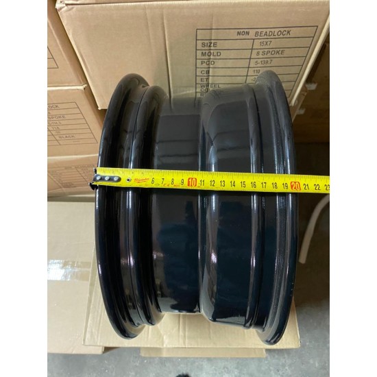 Jante din tabla offroad 15x7J 6x139.7 ET -25 CB110 compatibile cu Nissan,Opel,Toyota,Mitubischi si Ford