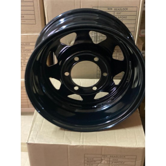 Jante din tabla offroad 15x7J 6x139.7 ET -25 CB110 compatibile cu Nissan,Opel,Toyota,Mitubischi si Ford