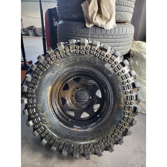 Jante din tabla offroad 15x7J 6x139.7 ET -25 CB110 compatibile cu Nissan,Opel,Toyota,Mitubischi si Ford