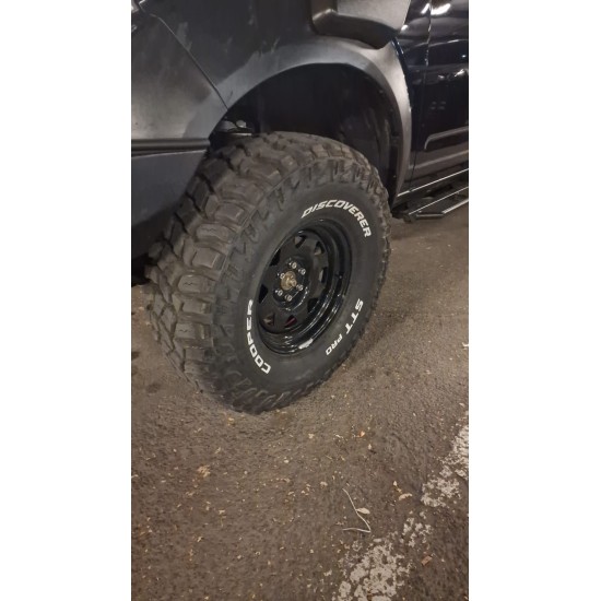 Jante din tabla offroad 16x7J 6x114,3 ET0 CB66,1 compatibile cu Nissan Navara D40/D23 si Nissan Pathfinder