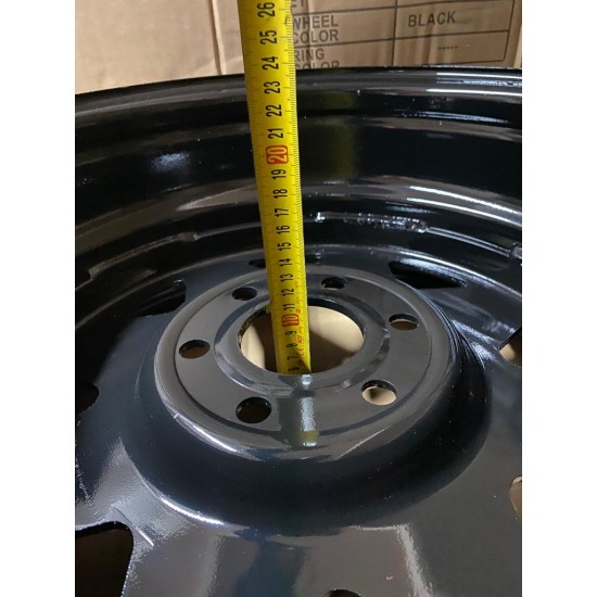 Jante din tabla offroad 16x7J 6x114,3 ET0 CB66,1 compatibile cu Nissan Navara D40/D23 si Nissan Pathfinder