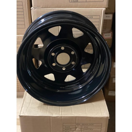 Jante din tabla offroad 16x7J 6x114,3 ET0 CB66,1 compatibile cu Nissan Navara D40/D23 si Nissan Pathfinder