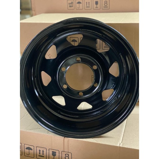 Jante din tabla off road 16x8J 6x139.7 ET-35 CB110 compatibile cu Nissan ,Opel,Toyota,Mitsubischi si Ford