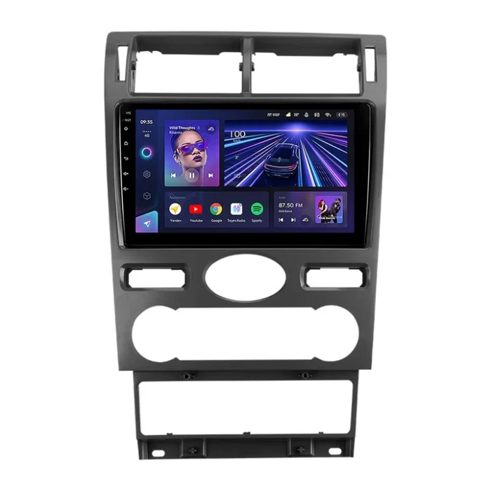Navigatie Auto Teyes CC3 Ford Mondeo 2 2001-2007 6+128GB 9" QLED Octa-core 1.8Ghz Android 4G Bluetooth 5.1 DSP Teyes
