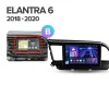 Navigatie Auto Teyes CC3 2K Hyundai Elantra 6 2018-2020 4+32GB 9.5" QLED Octa-core 2Ghz Android 4G Bluetooth 5.1 DSP