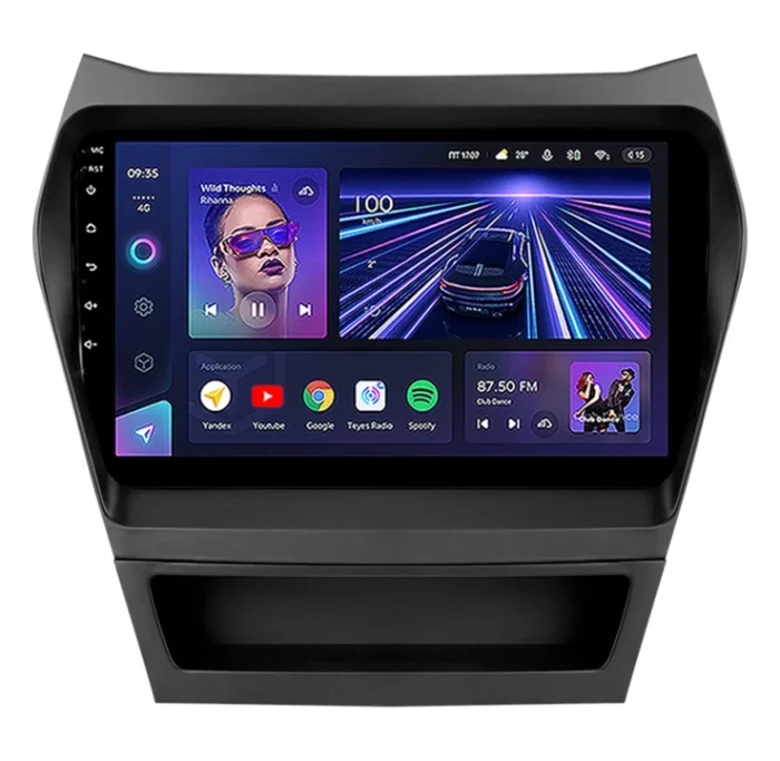 Navigatie Auto Teyes CC3 Hyundai Santa Fe 3 2013-2018 4+32GB 9" QLED Octa-core 1.8Ghz Android 4G Bluetooth 5.1 DSP Teyes Navigatie Auto Teyes CC3 Hyundai Santa Fe 3 2013-2018 4+32GB 9" QLED Octa-core 1.8Ghz Android 4G Bluetooth 5.1 DSP Teyes