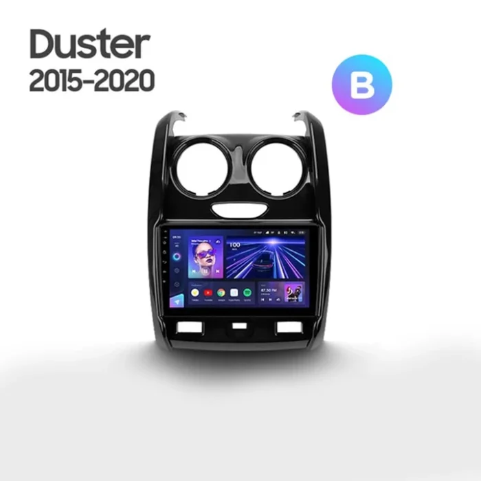 Navigatie Auto Teyes CC2 Plus Dacia Duster 1 2013-2017 6+128GB 9" QLED Octa-core 1.8Ghz Android 4G Bluetooth 5.1 DSP