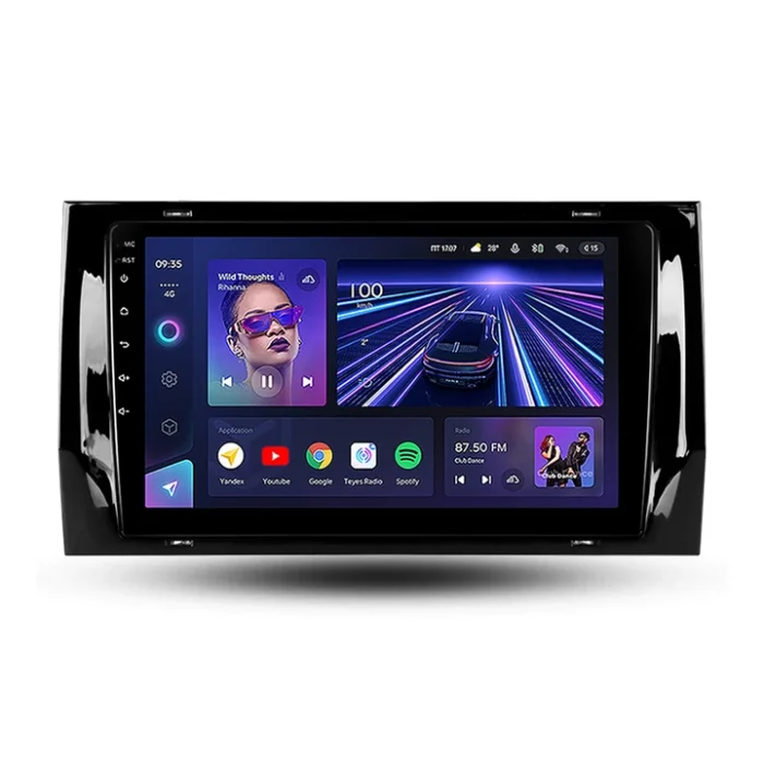 Navigatie Auto Teyes CC3 Skoda Kodiaq 2017-2021 4+32GB 9" QLED Octa-core 1.8Ghz Android 4G Bluetooth 5.1 DSP Teyes