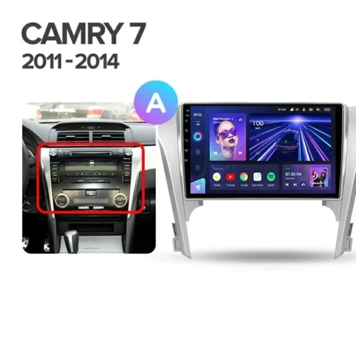 p_0743836990656_camry_7_xv_50_55_2011_2014_a_1280x720 Navigatie Auto Teyes CC2 Plus Toyota Camry 7 2011-2014 4+32GB 10.2" QLED Octa-core 1.8Ghz Android 4G Bluetooth 5.1 DSP