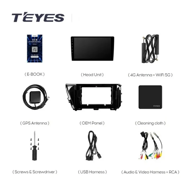 p_0743836991141_camry_8_xv_70_2017_2020_accesorii_1280x720 Navigatie Auto Teyes CC2 Plus Toyota Camry 8 2017-2020 4+64GB 10.2" QLED Octa-core 1.8Ghz, Android 4G Bluetooth 5.1 DSP
