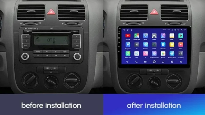 p_0743836995217_jetta_5_2005_2010_before_after_1280x720 Navigatie Auto Teyes X1 WiFi Volkswagen Golf 5 2005-2010 2+32GB 10.2" IPS Quad-core 1.3Ghz, Android Bluetooth 5.1 DSP