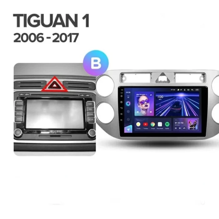 Navigatie Auto Teyes CC3 Volkswagen Golf Plus 2006-2016 6+128GB 9" QLED Octa-core 1.8Ghz, Android 4G Bluetooth 5.1 DSP