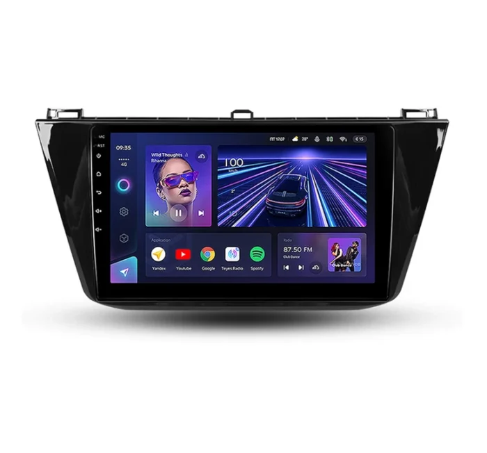 Navigatie Auto Teyes CC3 Volkswagen Tiguan 2 2016-2023 6+128GB 10.2" QLED Octa-core 1.8Ghz Android 4G Bluetooth 5.1 DSP Teyes