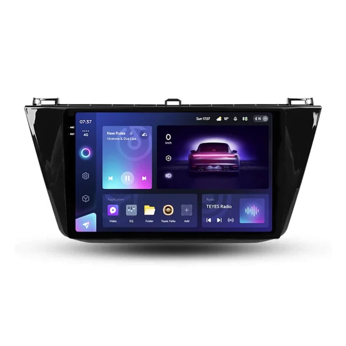 Navigatie Auto Teyes CC3 2K Volkswagen Tiguan 2 2016-2023 6+128GB 10.36" QLED Octa-core 2Ghz Android 4G Bluetooth 5.1 DSP Teyes