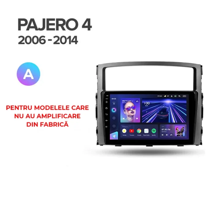 p_0743837002297_mitsubishi_pajero_4_v80_v90_2006_2014pajero_a_a_1280x720 Navigatie Auto Teyes X1 WiFi Mitsubishi Pajero 4 V90 2006-2021 2+32GB 9" IPS Quad-core 1.3Ghz Android Bluetooth 5.1 DSP
