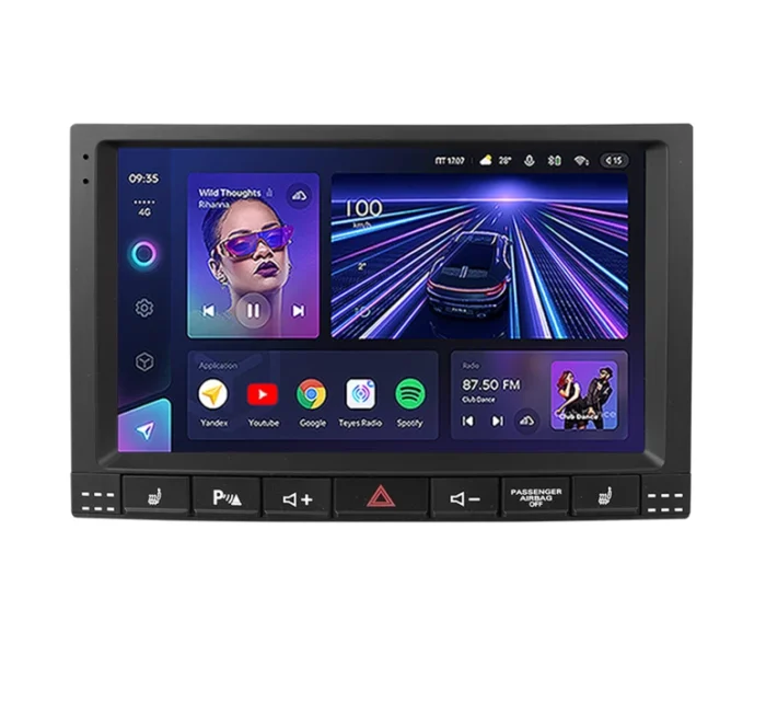 Navigatie Auto Teyes CC3 Volkswagen Touareg 1 2002-2010 6+128GB 9" QLED Octa-core 1.8Ghz