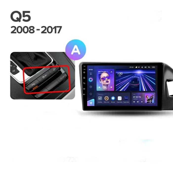 p_0755249808954_q5_8r_2008_2017_a_1280x720 Navigatie Auto Teyes CC3 2K 360° Audi Q5 8R 2008-2017 6+128GB 9.5" QLED Octa-core 2Ghz, Android 4G Bluetooth 5.1 DSP