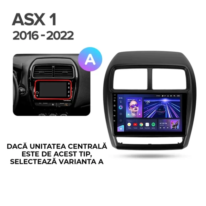 p_0755249817352_asx_1_2016_2023_a_vara_1280x720 Navigatie Auto Teyes CC2 Plus Mitsubishi ASX 2 2016-2023 6+128GB 9" QLED Octa-core 1.8Ghz Android 4G Bluetooth 5.1 DSP