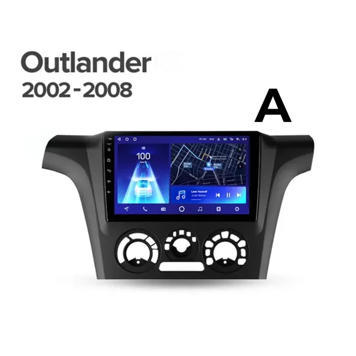 p_0755249835585_mitsubishi_outlander_1_f2_2002_2008_vara_1280x720 Navigatie Auto Teyes X1 4G Mitsubishi Outlander 1 2003-2006 2+32GB 9" IPS Octa-core 1.6Ghz Android 4G Bluetooth 5.1 DSP