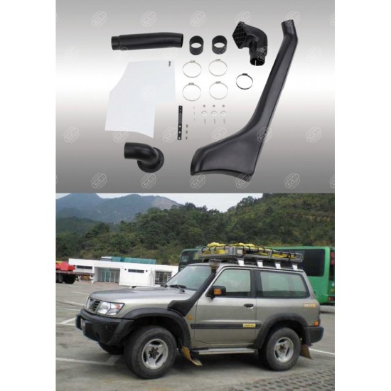 Snorkel Nissan GU Patrol Y61B Motor 3.0 4.2L Anii 2000-2002 montaj partea stanga