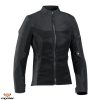 Geaca (jacheta) motociclete femei Racing/Roadster Ixon vara model Fresh LS culoare: negru