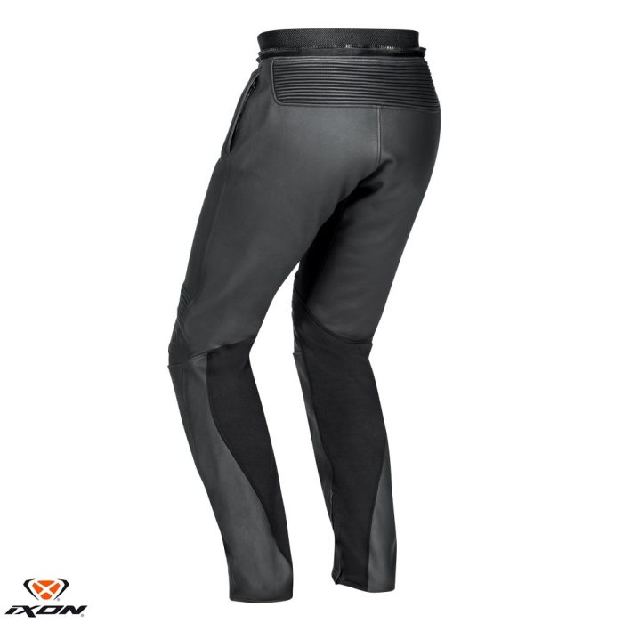 Pantaloni moto barbati piele Roadster Ixon vara model Hawk Pant MS culoare: negru