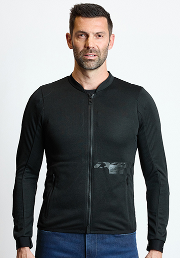 Geaca (jacheta) tip armura motociclete barbati Racing/Roadster Ixon vara model Arma MS culoare: negru (geaca tip armura)