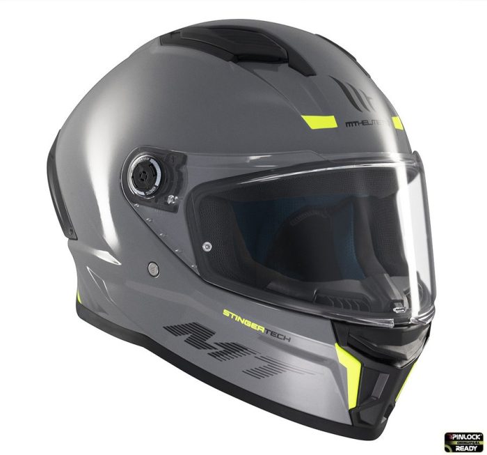 Casca integrala MT Stinger 2 A12 gri lucios