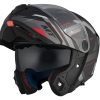 Casca modulabila MT Atom 2 SV Bast D5 negru/gri mat (ochelari soare integrati) Pinlock Ready