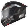 Casca modulabila MT Atom 2 SV Bast D5 negru/gri mat (ochelari soare integrati) Pinlock Ready