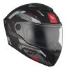Casca modulabila MT Atom 2 SV Bast D5 negru/gri mat (ochelari soare integrati) Pinlock Ready