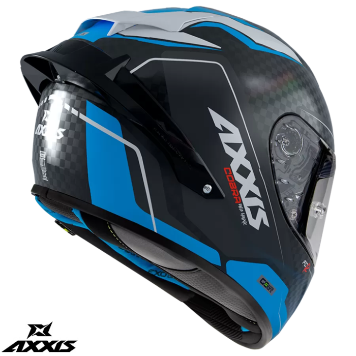 4257762000-Casca-integrala-Axxis-Cobra-carbon-100-carbon-1 Casca integrala Axxis Cobra Rage A0 alb/albastru lucios carbon