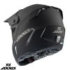 Casca off road motociclete Axxis model Wolf A1 negru mat