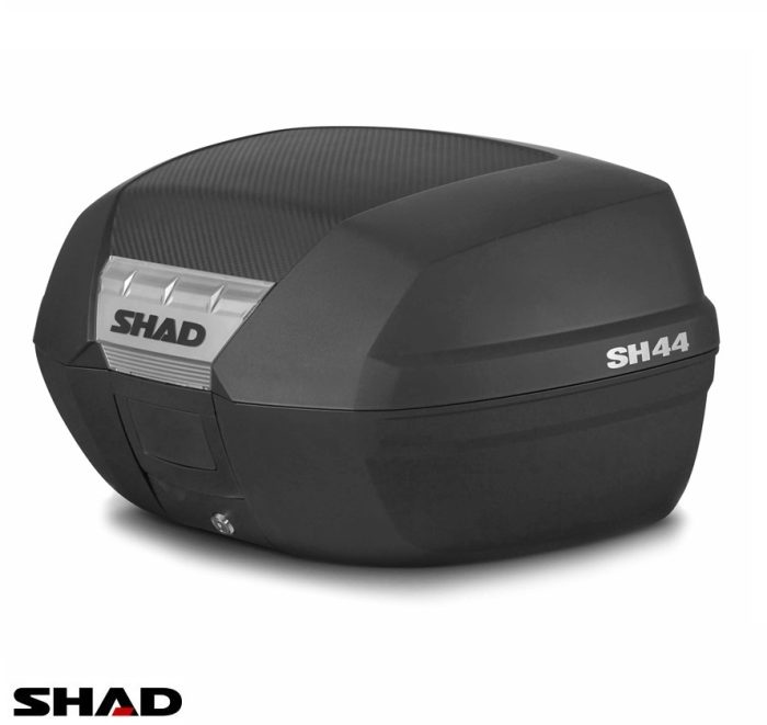 Cutie portbagaj (topcase) Shad model SH44 culoare: negru (volum: 44 litri) – include placa de montaj Cutie portbagaj (topcase) Shad model SH44 culoare: negru (volum: 44 litri) – include placa de montaj